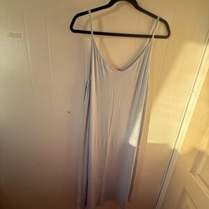H&M Light Blue Midi Dress